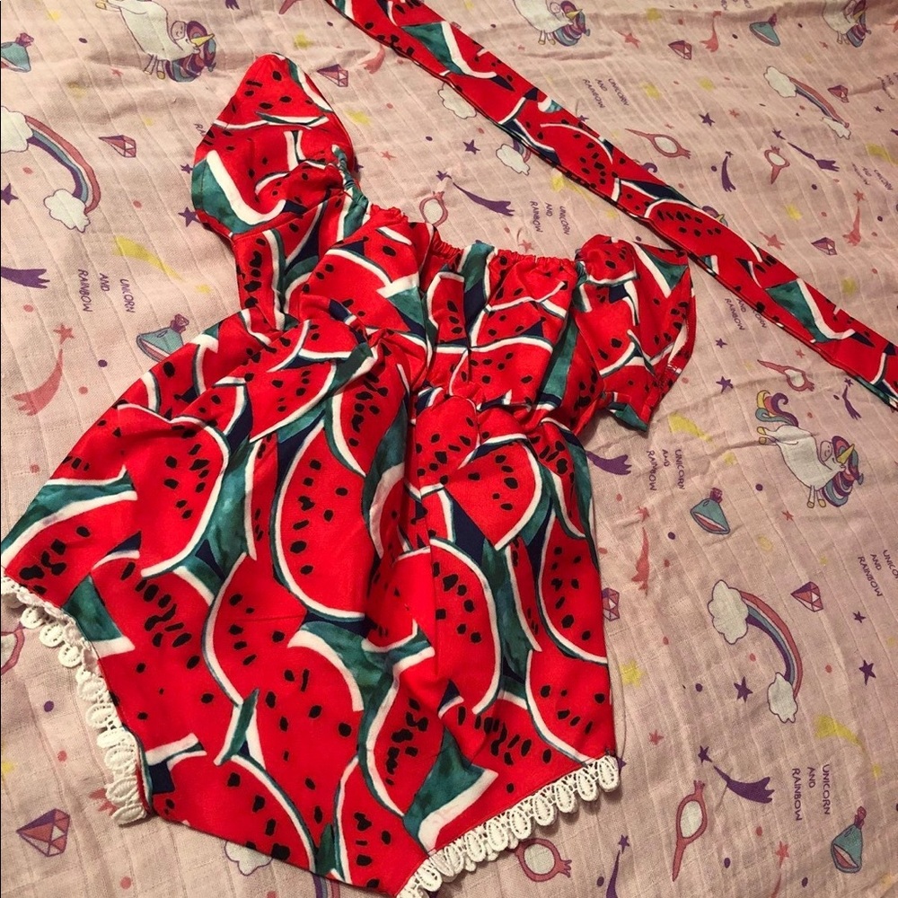 Watermelon romper